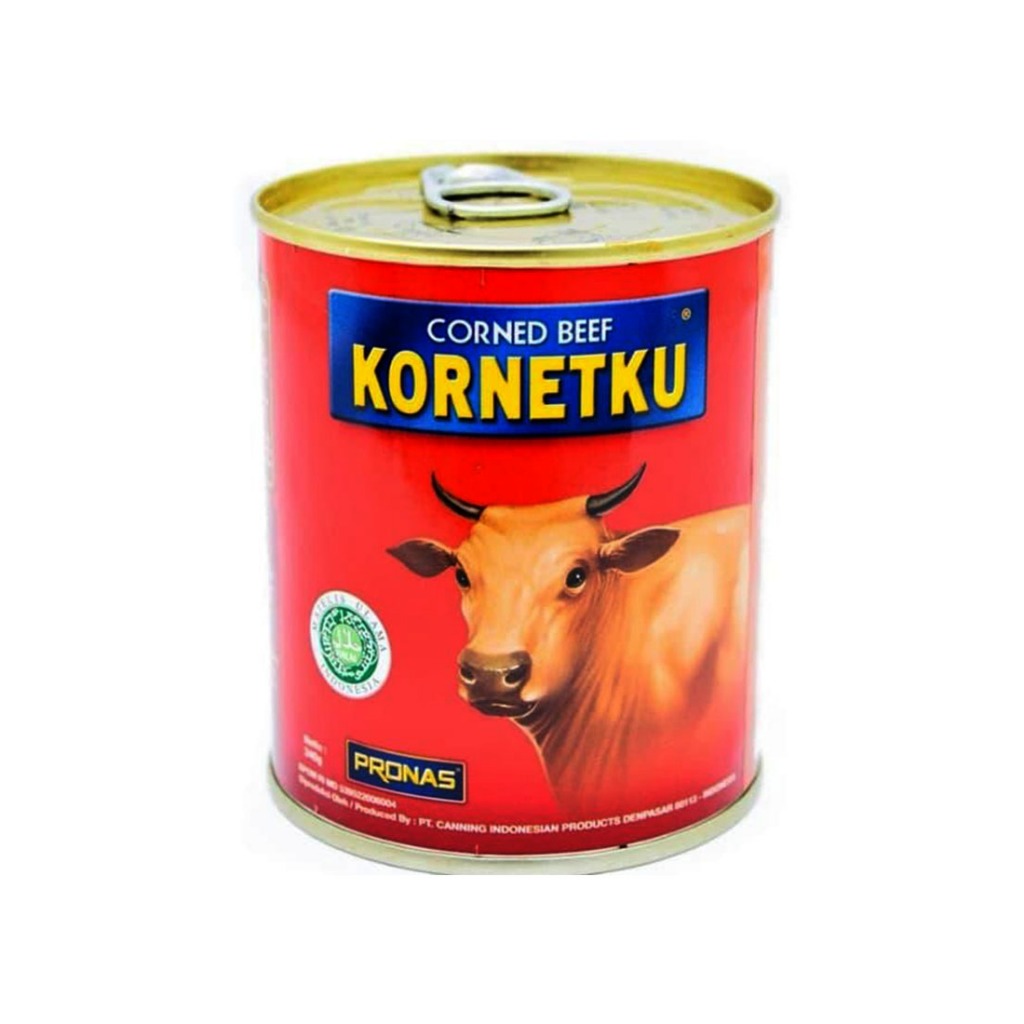 

Kornetku Kornet Daging Sapi Corned Beef Pronas HALAL 340gr (isi 24) - KARTON [CARGO]