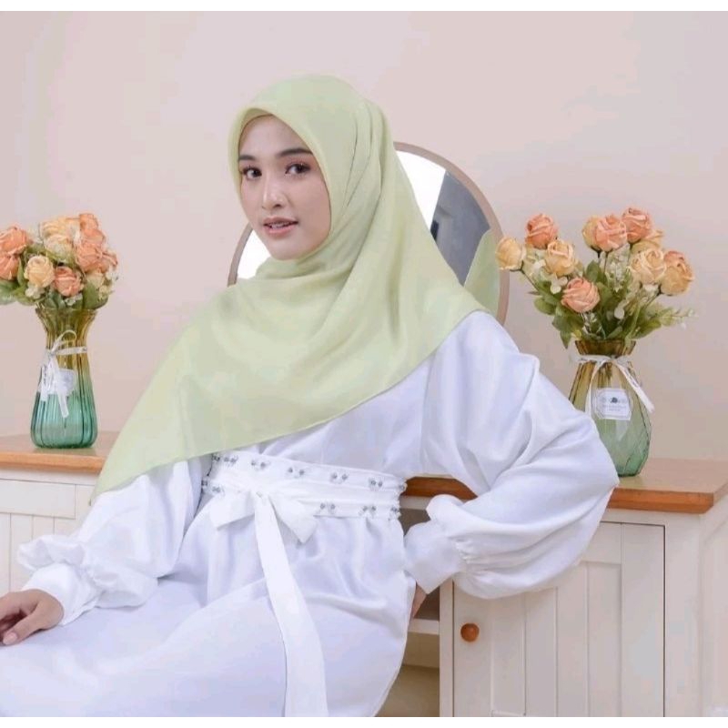 HIJAB PARIS PREMIUM | Segi Empat VOAL | Hijab Segi Empat Paris Premium |