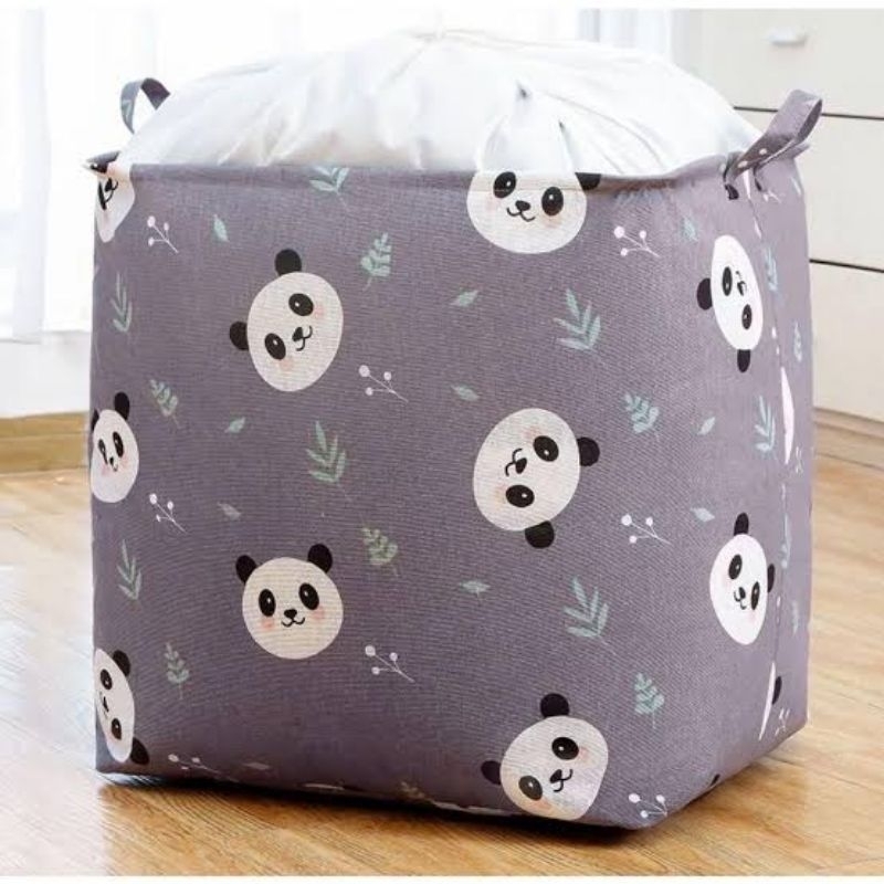 Storage Bag Jumbo 100 Liter Keranjang Baju Tempat Baju Storage Box