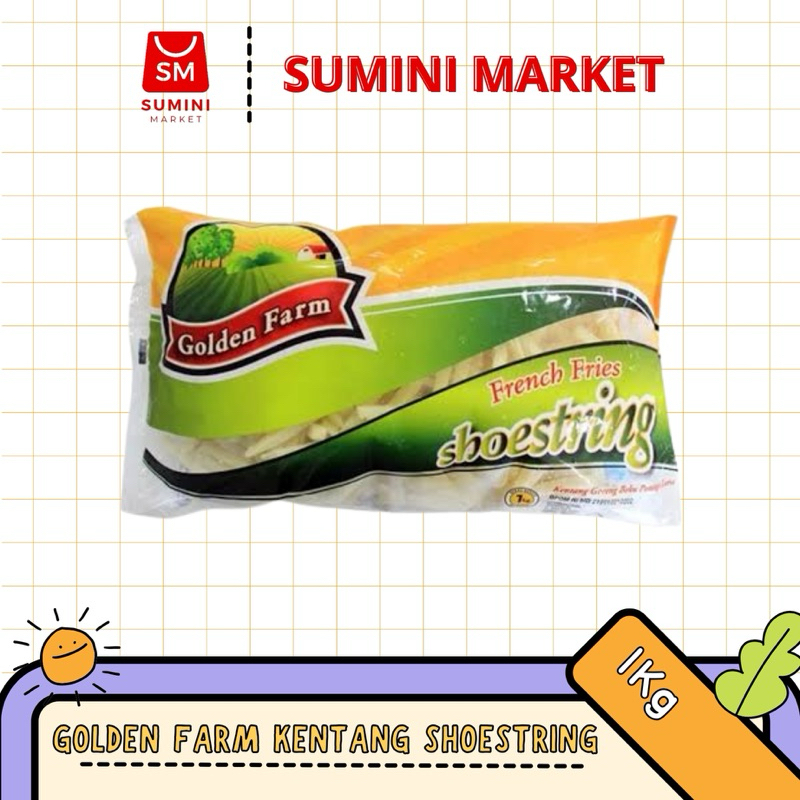 

Golden Farm Kentang Shoestring (1Kg)