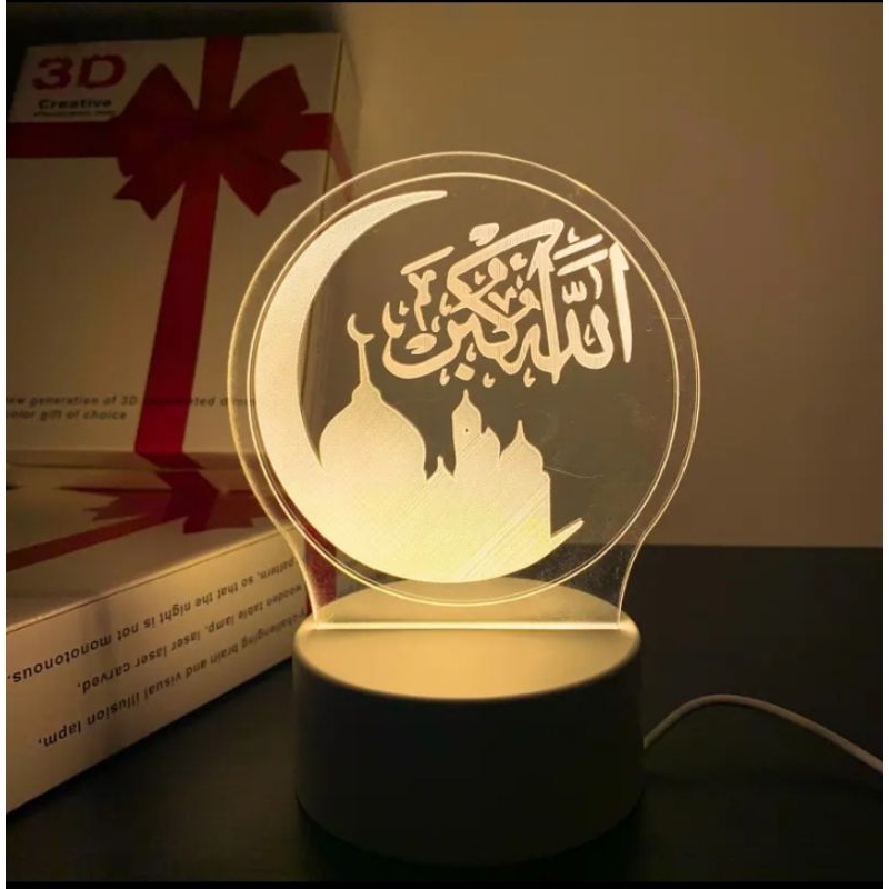 LAMPU TIDUR AESTHETIC 3D / LAMPU TIDUR HIASAN KAMAR 3D