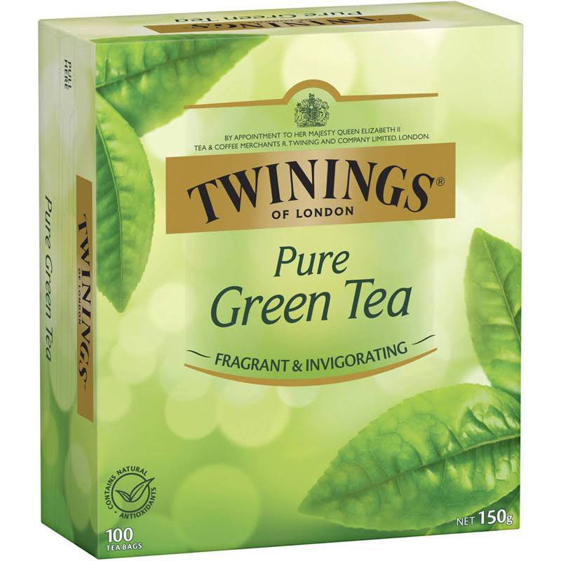 

Twinnings Green Tea 100 tea bags (150gr)