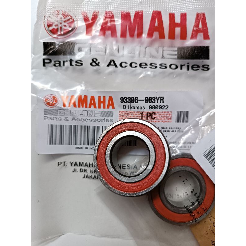BEARING/LAHER MOUNTING ENGINE 6003 SATU SET  MIO SPORTY MIO M3 SMILE SOUL DLL