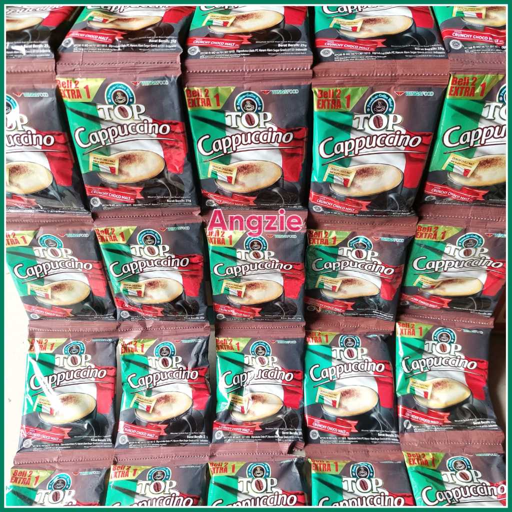 

Top kopi cappuccino coffe 1 renceng isi 15 sachet