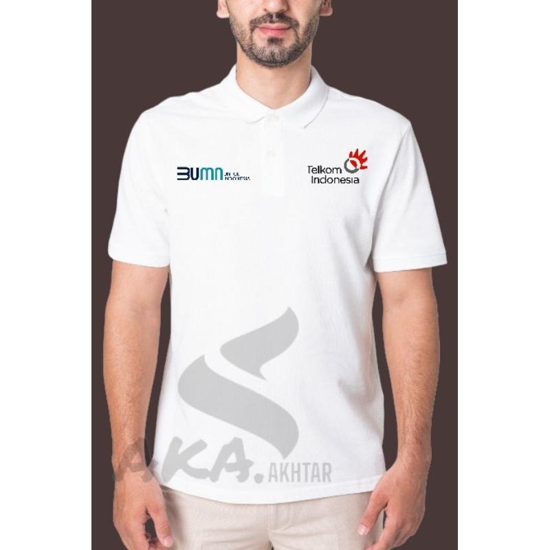 KAOS POLO TELKOM INDONESIA KAOS TELKOM KAOS BUMN TELKOM