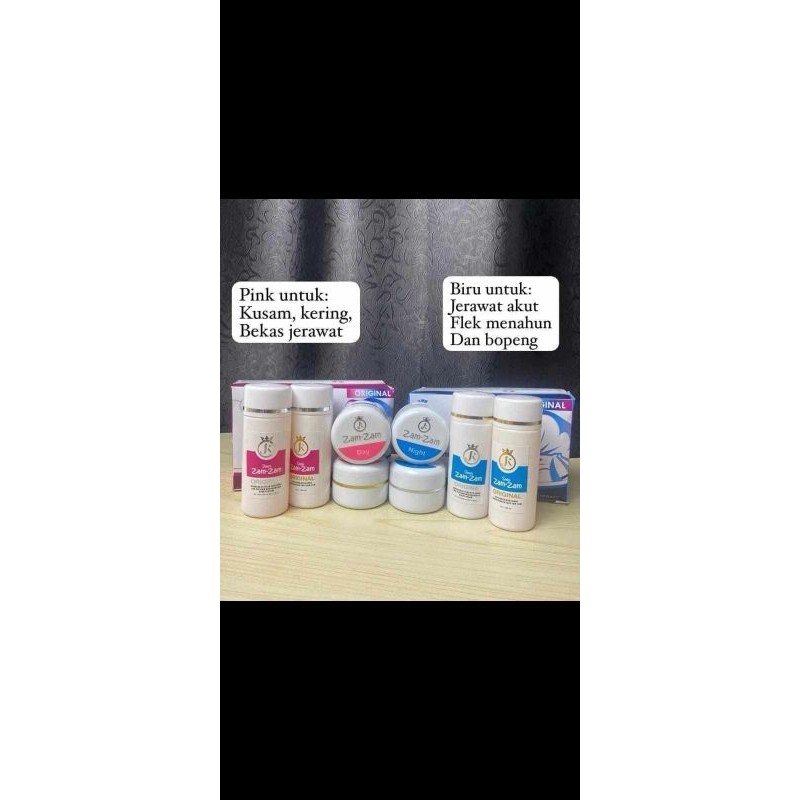 CREAM ZAMZAM JK SKINCARE dijamin 100% original