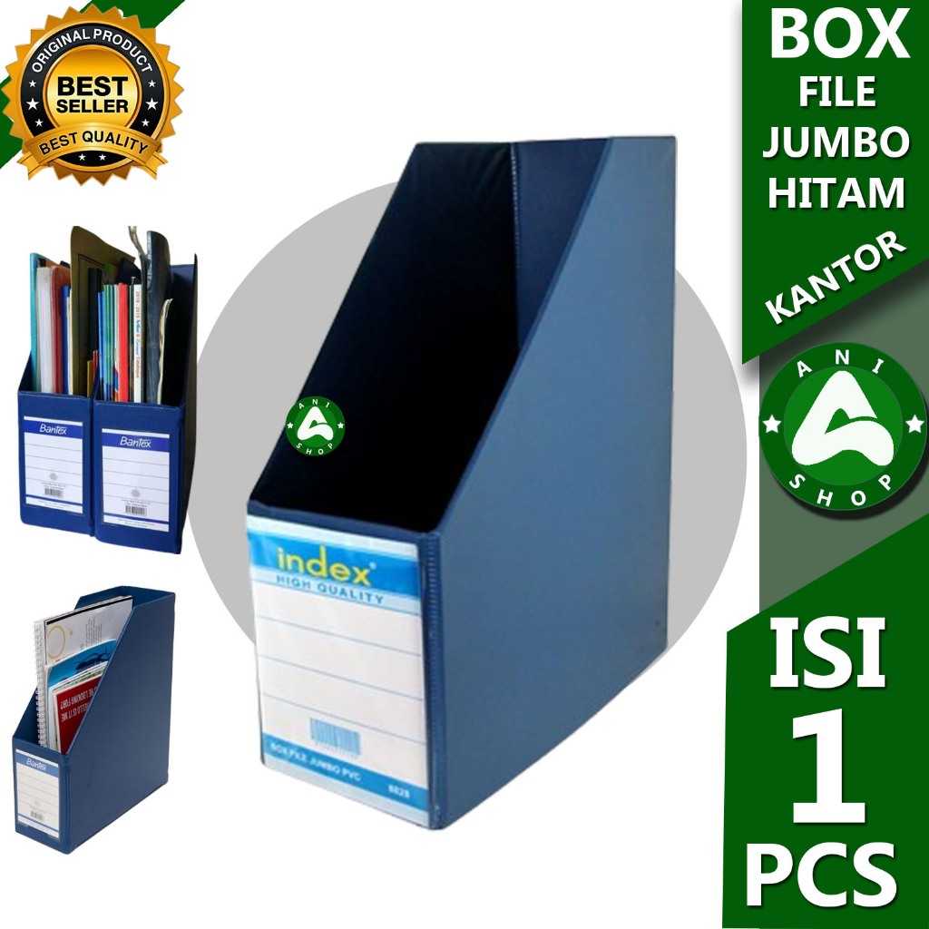 

BOX FILE KANTOR JUMBO WARNA HITAM ani shopp