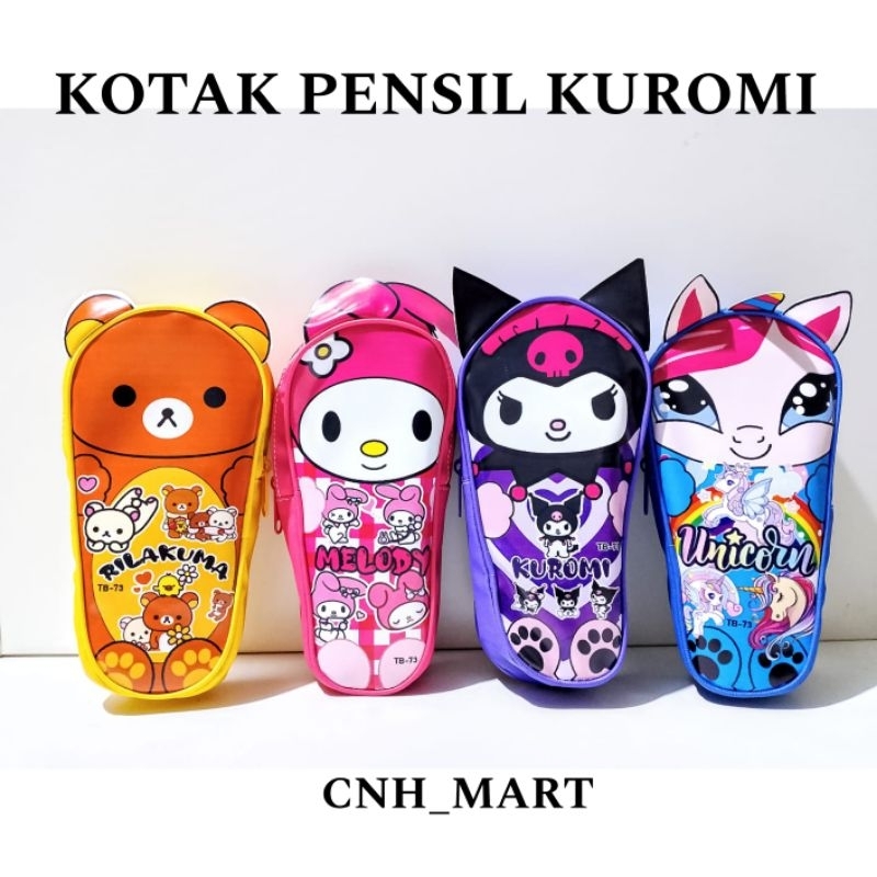 

Kotak Pensil Gambar Kuromi / Kotak Pensil Kuromi / kotak Pensil Bentuk Kepala Kuromi