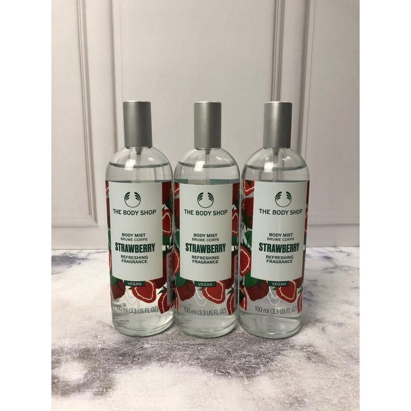 The Body Shop Strawberry Body Mist (Original Sale)