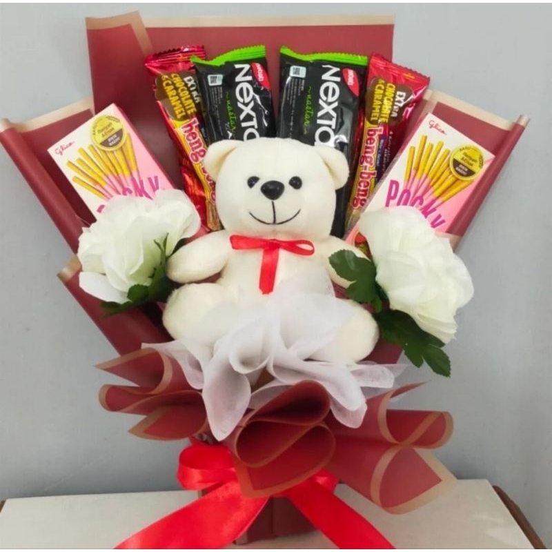 

Bucket Bouquet Snack Wisuda Cute