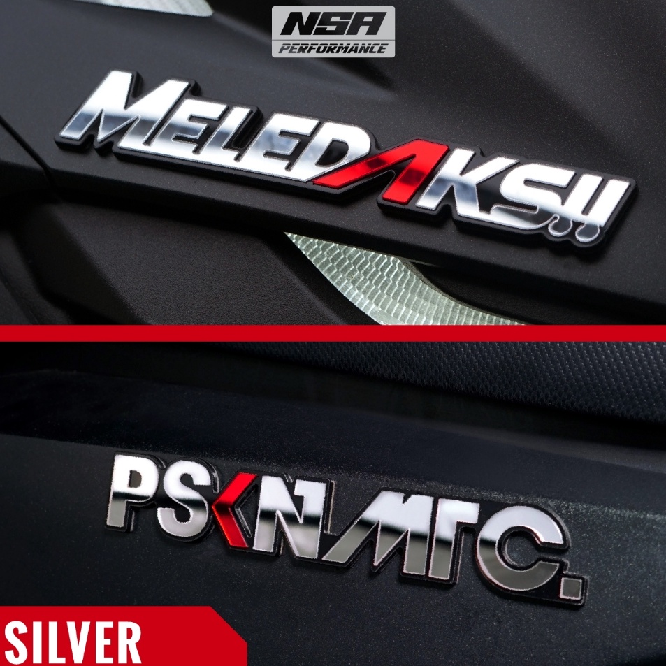 EMBLEM PASUKAN MATIC STIKER PASUKAN MATIC TIMBUL AEROX NMAX ADV VARIO BEAT NVX PSKNMTC 1PCSMELEDAKS 