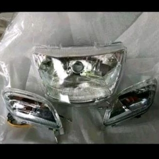 REFLEKTOR LAMPU DEPAN SET RETING YAMAHA FIZR VEGA R