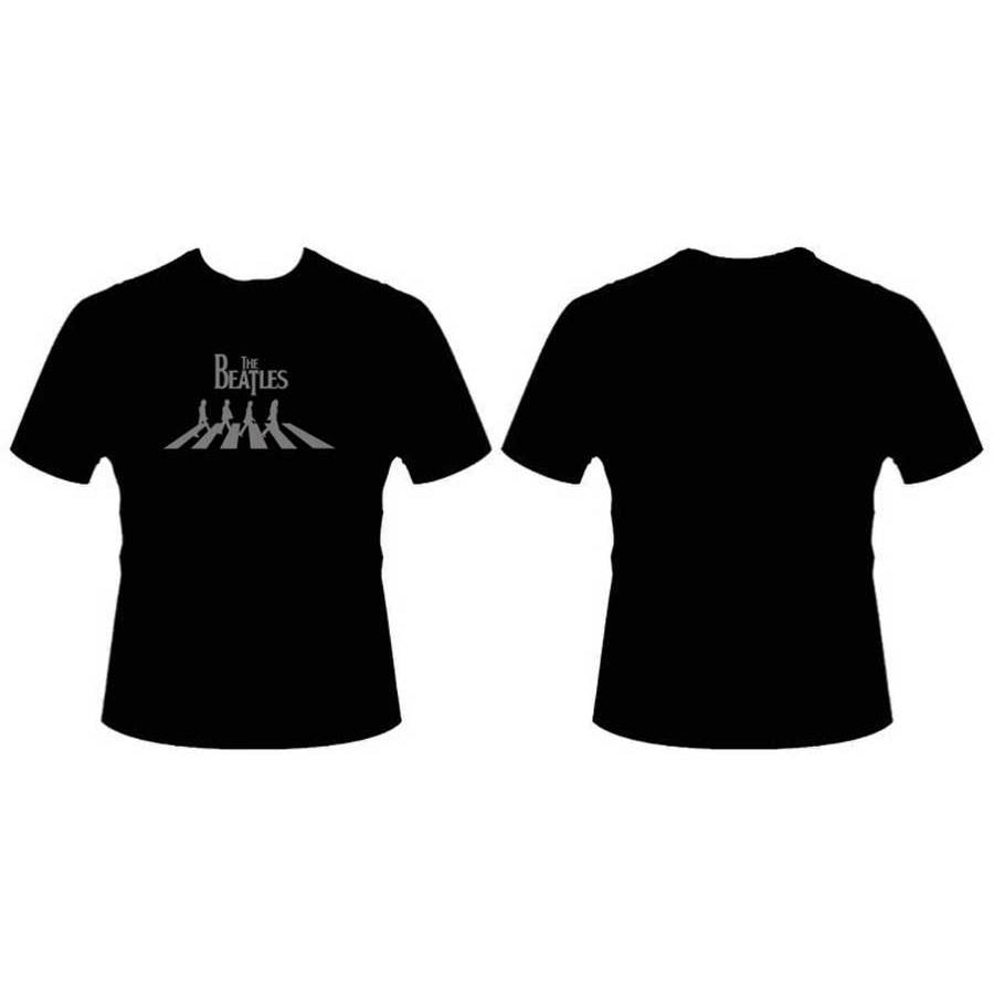 Kaos Band The Beatles Abbey Road Charcoal | Kaos Music The Beatles kaos oblong jumbo big size over s