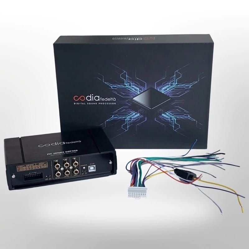 DSP CODIA FIT 456 Processor Digital 6 Channel Sound Audio