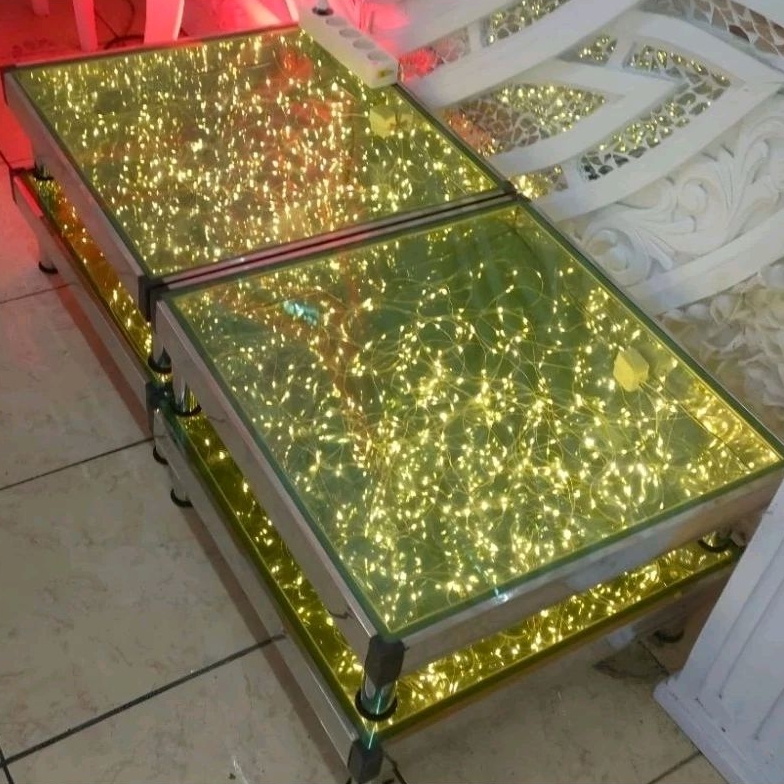 ID LANTAI KACA AKRILIK DEKORASI / FLOORING TEMPERED GLASS