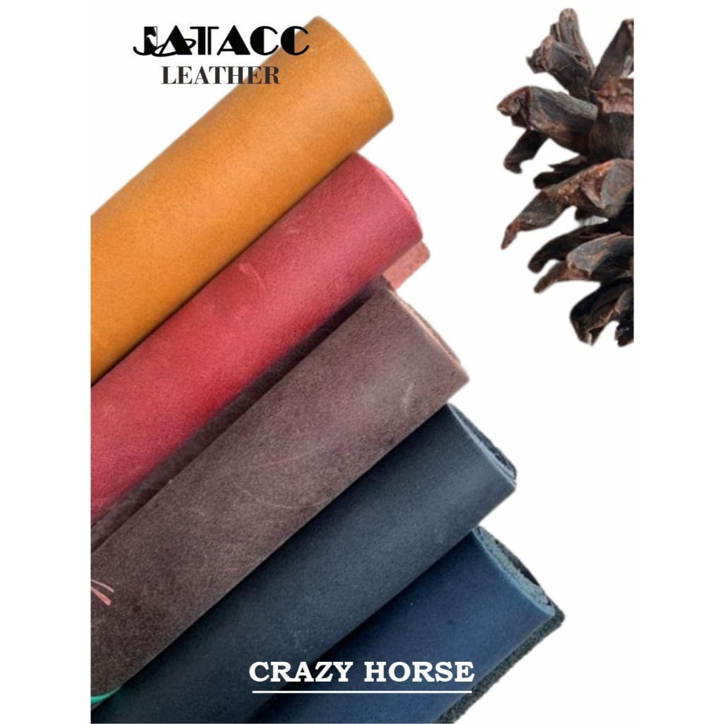 Kulit Sapi Lembaran CH Premium / Kulit Sapi Crazy Horse Leather Sheet