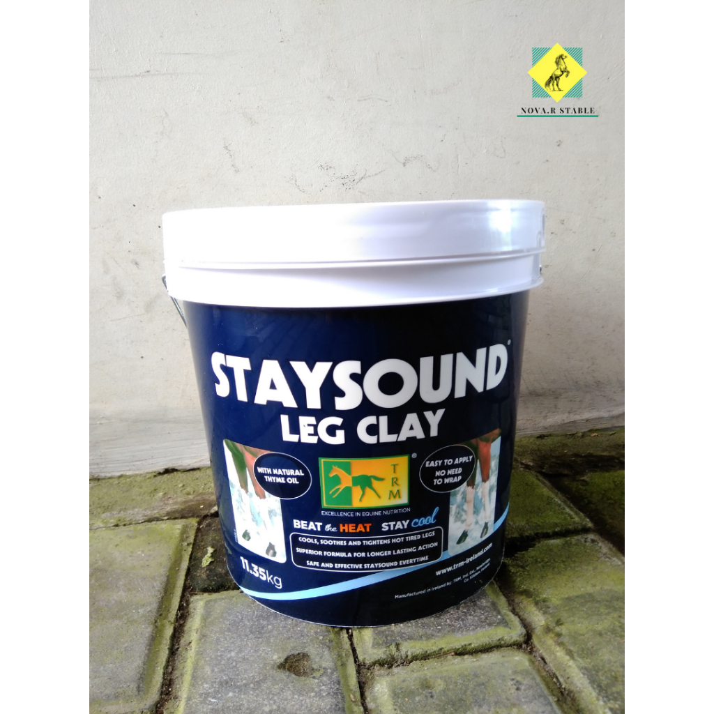 STAYSOUND LEG CLAY 11,35 KG- Tanah Liat Pendingin untuk kaki kuda