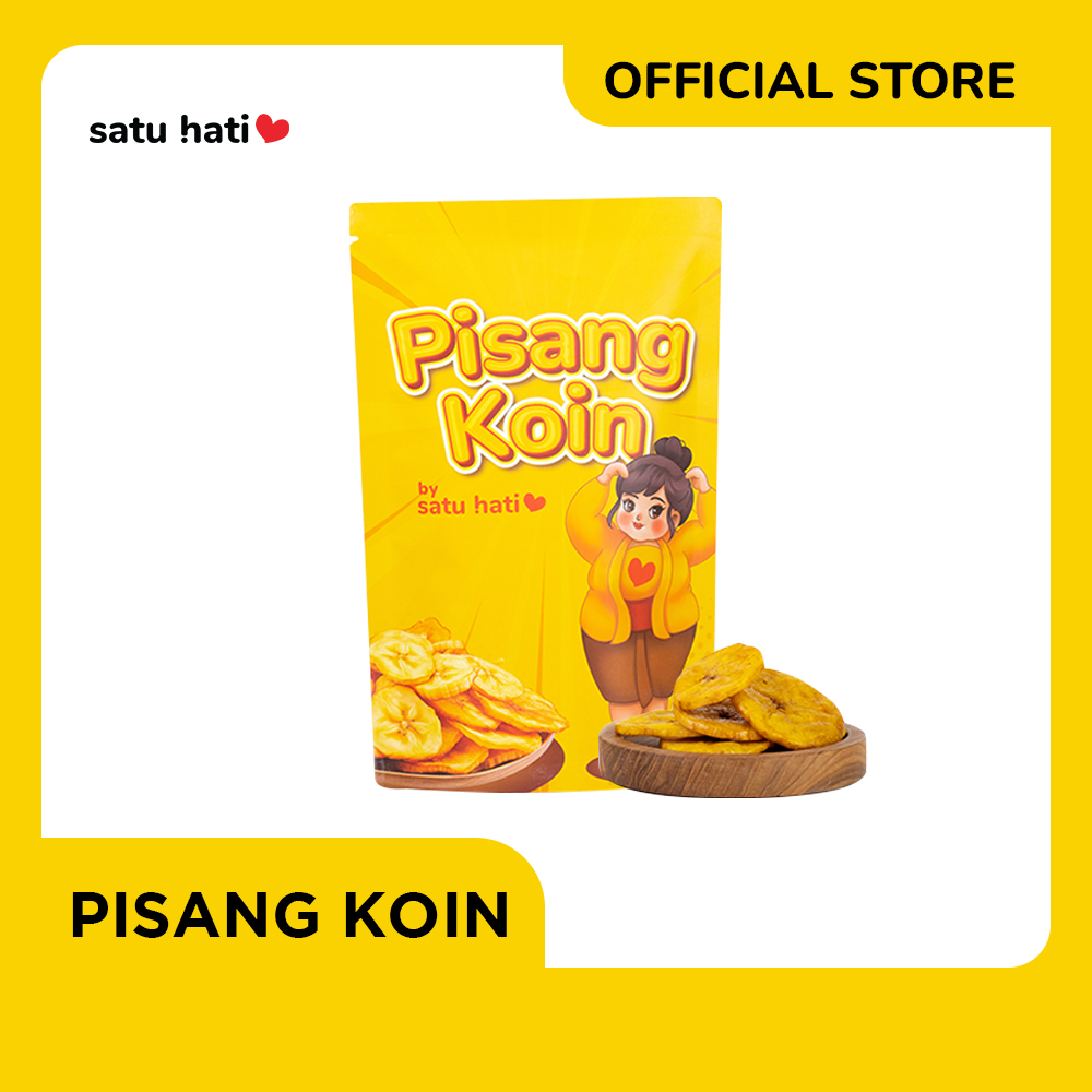 

Camilan Satu Hati Pisang Koin | Keripik Pisang Manis