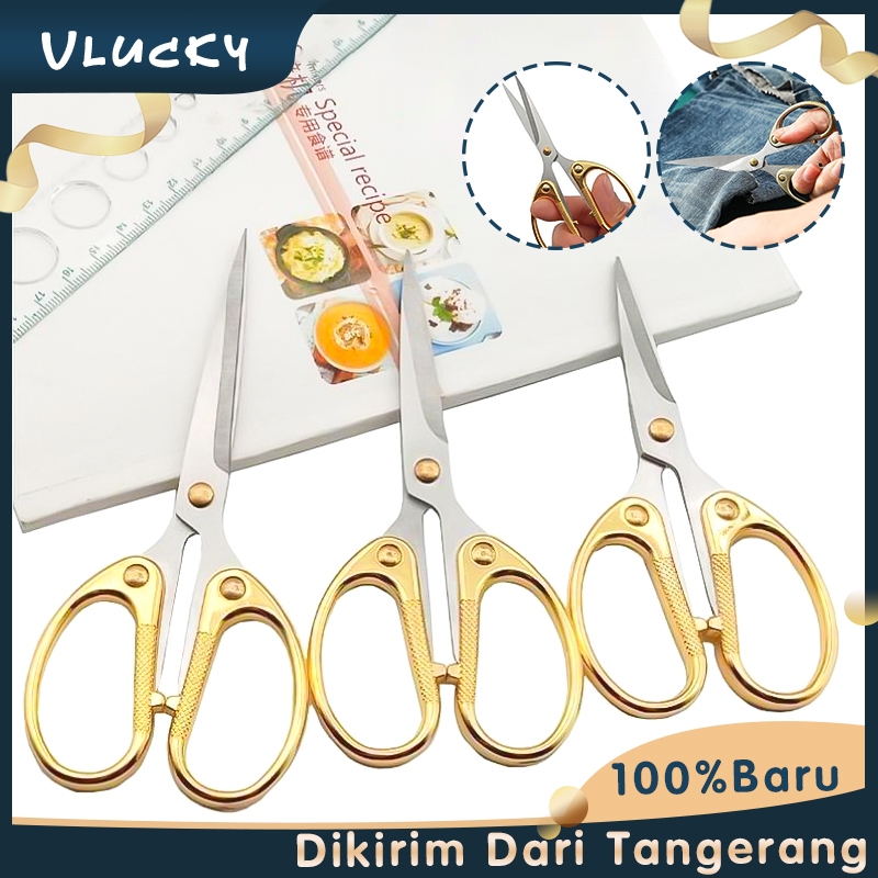

Gunting Potong Bahan Kain Gunting Kain Gunting Jahit Stainless Sewing Scissor