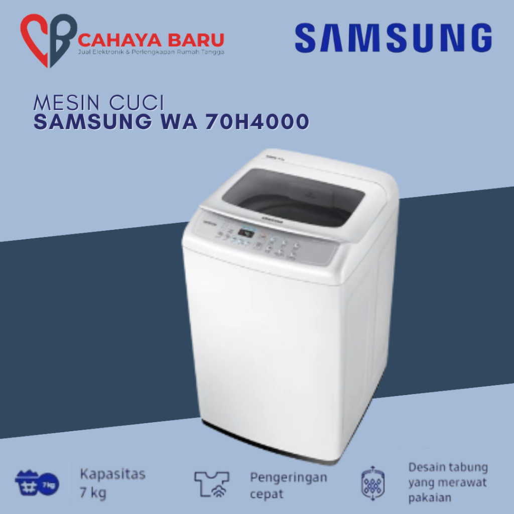 SAMSUNG MESIN CUCI WA 70H4000