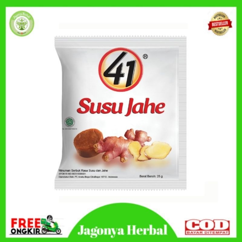 

SUSU JAHE 41 PERENCENG / 10 SACHET