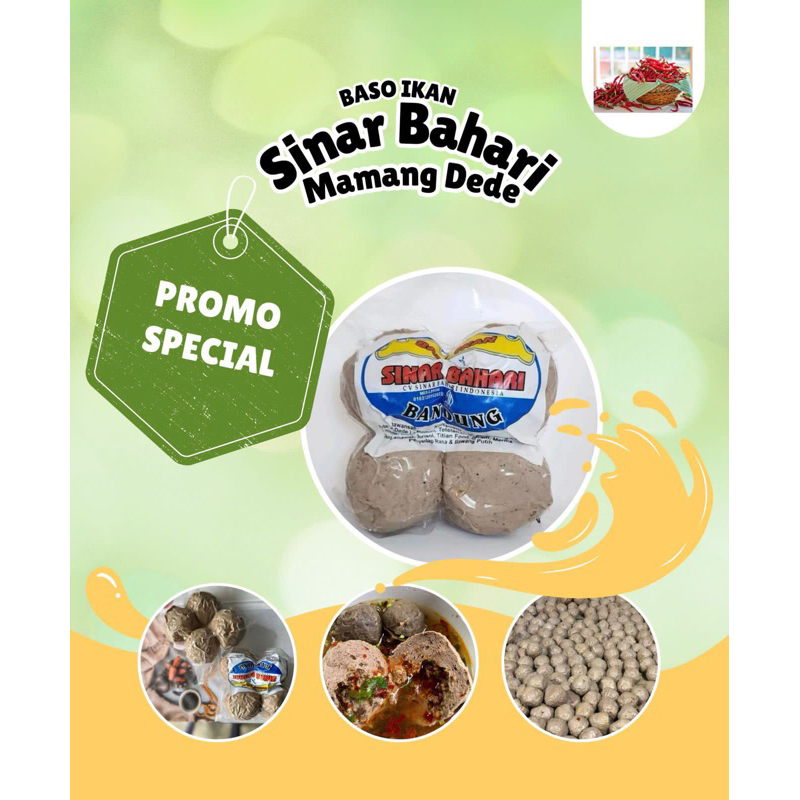 

baso ikan Sinar bahari Mercon