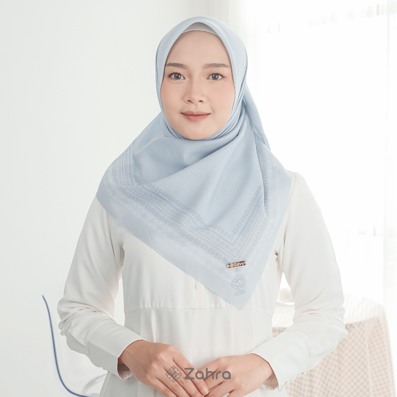 Kara Scarf / Hijab Segi Empat / Hijab Motif / Hijab Motif / Hijab Segi Empat Motif
