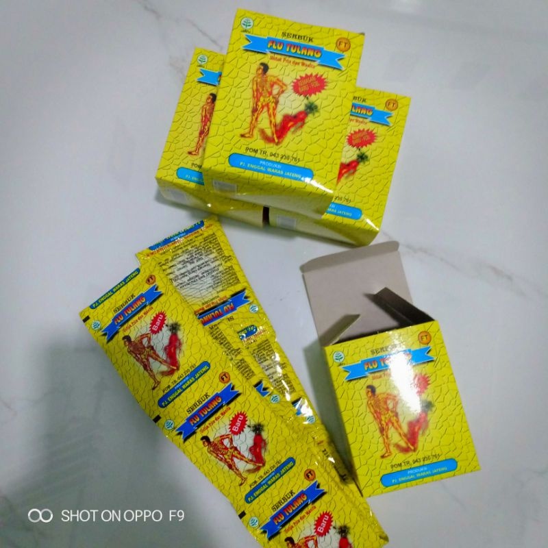 FLU TULANG serbuk herbal serbuk nyeri sendi pegelinu kesemutan