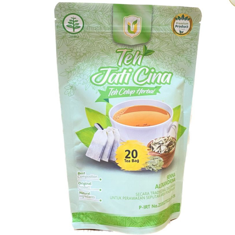 

TEH JATI CINA TEH CELUP USYBAH HERBAL ISI 20 KANTONG