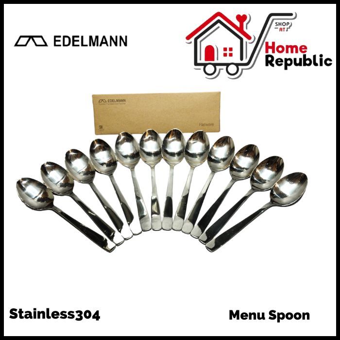 Edelmann Essen Sendok Makan stainless steel Sendok Spoon