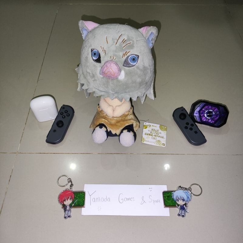 BONEKA PLUSH DOLL DEMON SLAYER INOSUKE HASHIBIRA ORI ORIGINAL BANPRESTO NEWTAG IMPOR MURCE UNIK LUCU