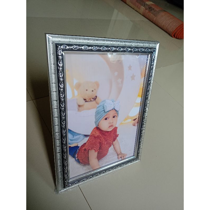 Bingkai foto ukuran 10R Promo sudah termasuk Bingkai Dan Foto