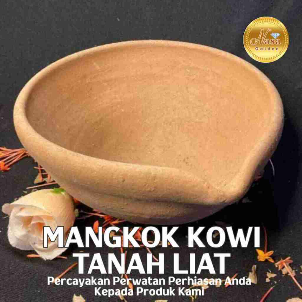 Mangkok Kowi Tanah Liat Alat Lebur Perhiasan Emas Perak Tembaga