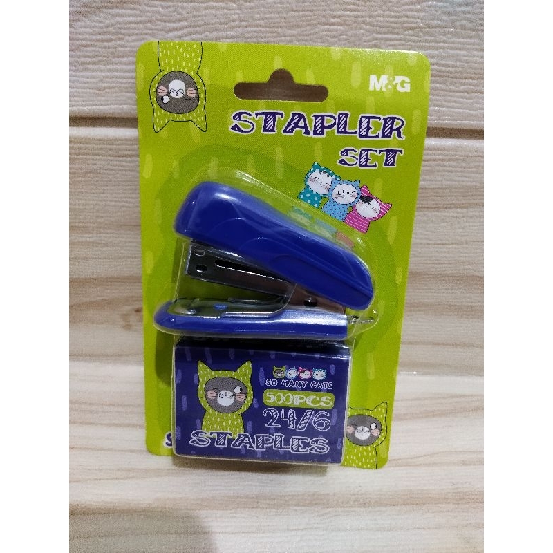 

M&G "SO MANY CATS" MINI STAPLER | MINI STAPLES FANCY