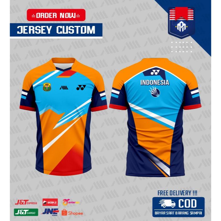 QH jersi badminton / badminton jersey / yonex / jersey badminton custom / jersey badminton satuan