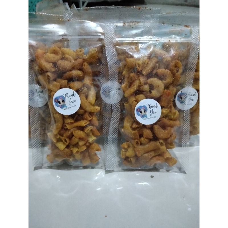 

MAKARONI BANTET pedas gurih renyah