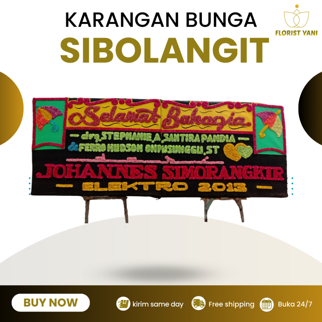 KARANGAN BUNGA PERNIKAHAN SIBOLANGIT , PAPAN BUNGA PERNIKAHAN SIBOLANGIT