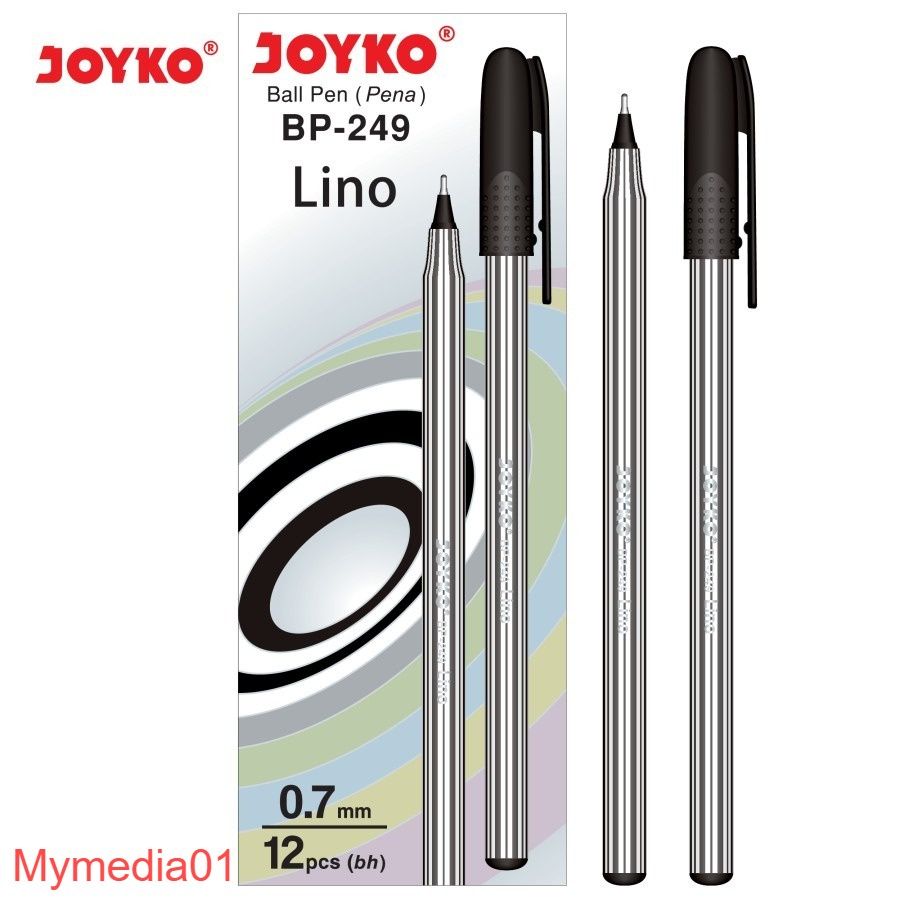 

1 PACK (ISI 12 PCS) PULPEN JOYKO LINO BP-249 TERMURAH