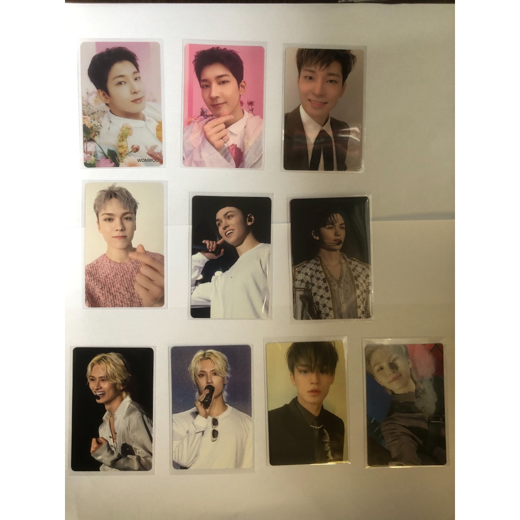 READY STOCK PC PHOTOCARD SEVENTEEN GOING MAGZ CARVER FML ATTACCA ODE TO YOU THE NAME WONWOO JUN WOOZ