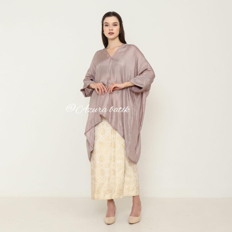 BLOUSE KAFTAN TUNIK VISCOS ARUNA(HANYA ATASAN) TERBARU BATIK VISCOS baju kondangan