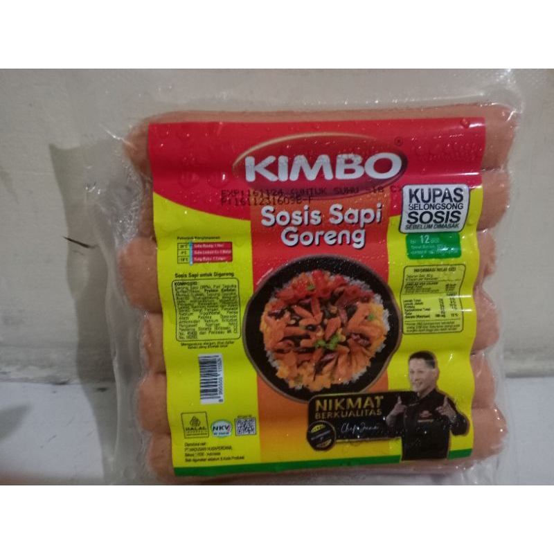 

Sosis sapi kimbo 372 gr