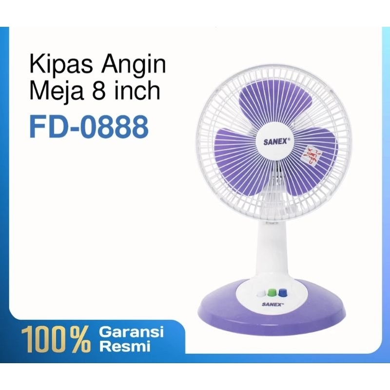 Kipas Angin SANEX Meja Kecil 8inch 8" in