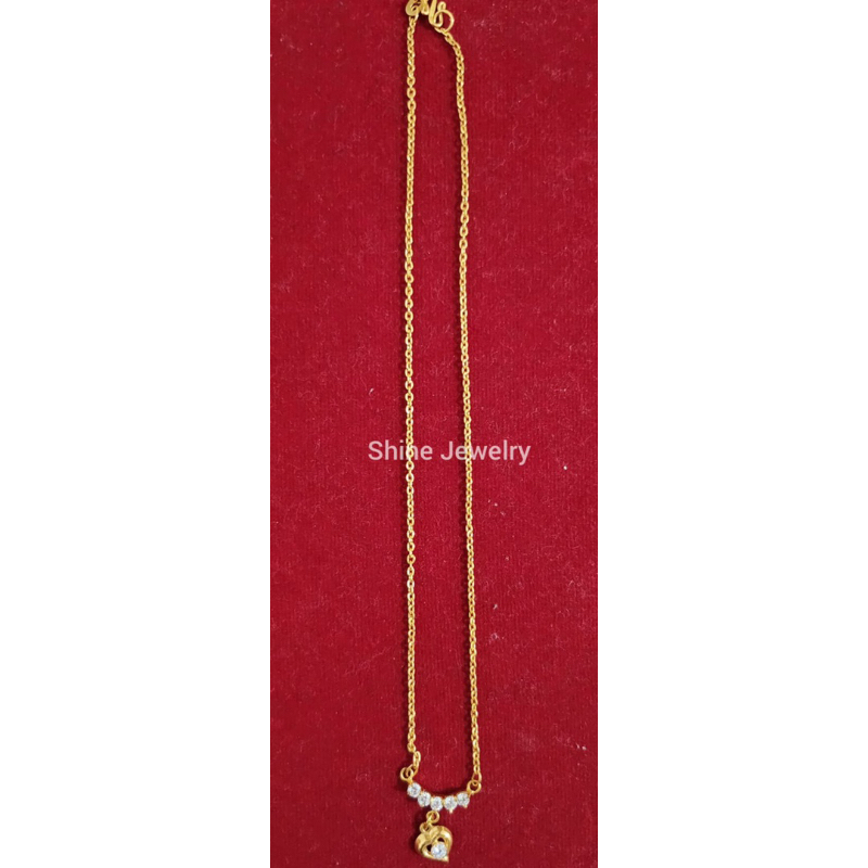 kalung love anak 2gram emas muda