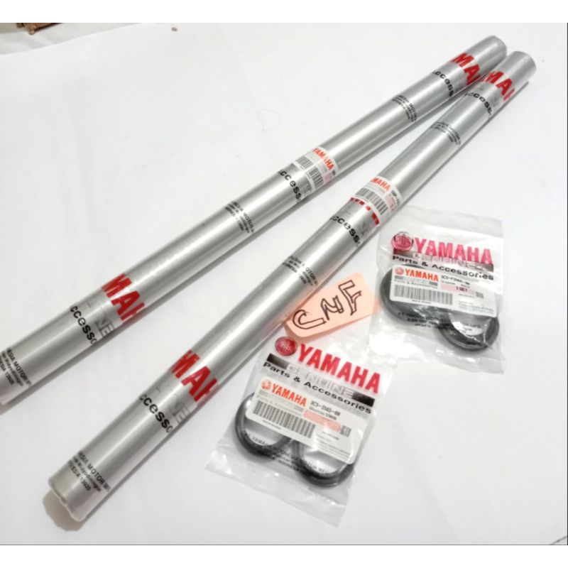 AS shock depan pipa depan Yamaha Scorpio, scorpio z dan seal shock, seal abu scorpio satu pasang
