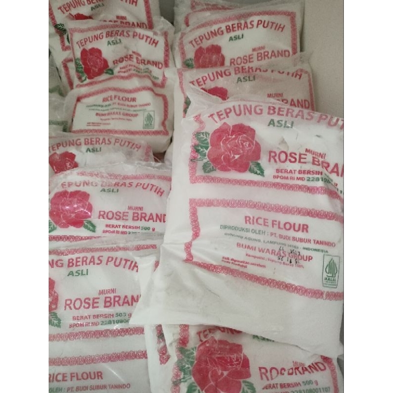 

tepung beras rose brand 500gr