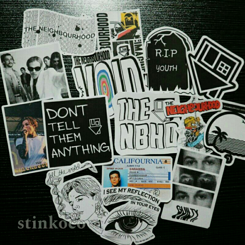 

[15 PCS] STICKER THE NEIGBOURHOOD ISI 15 STICKER