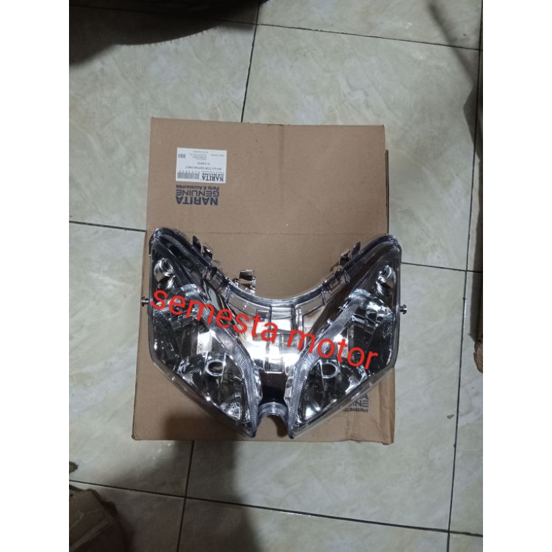 Reflektor Lampu Depan Vario 110 Karbu kaca lampu depan Vario Karbu Vario lama