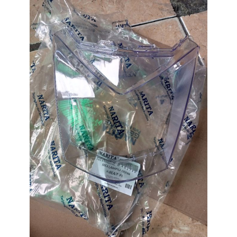 mika kaca lampu depan beat fi 2012 2015