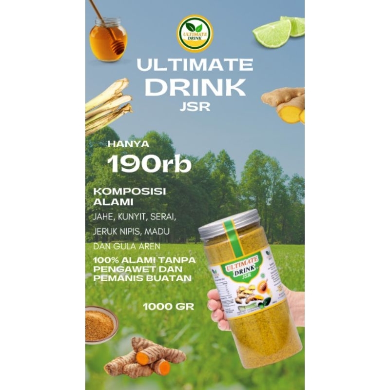 

Minuman rempah ultimate drink jsr 1kg