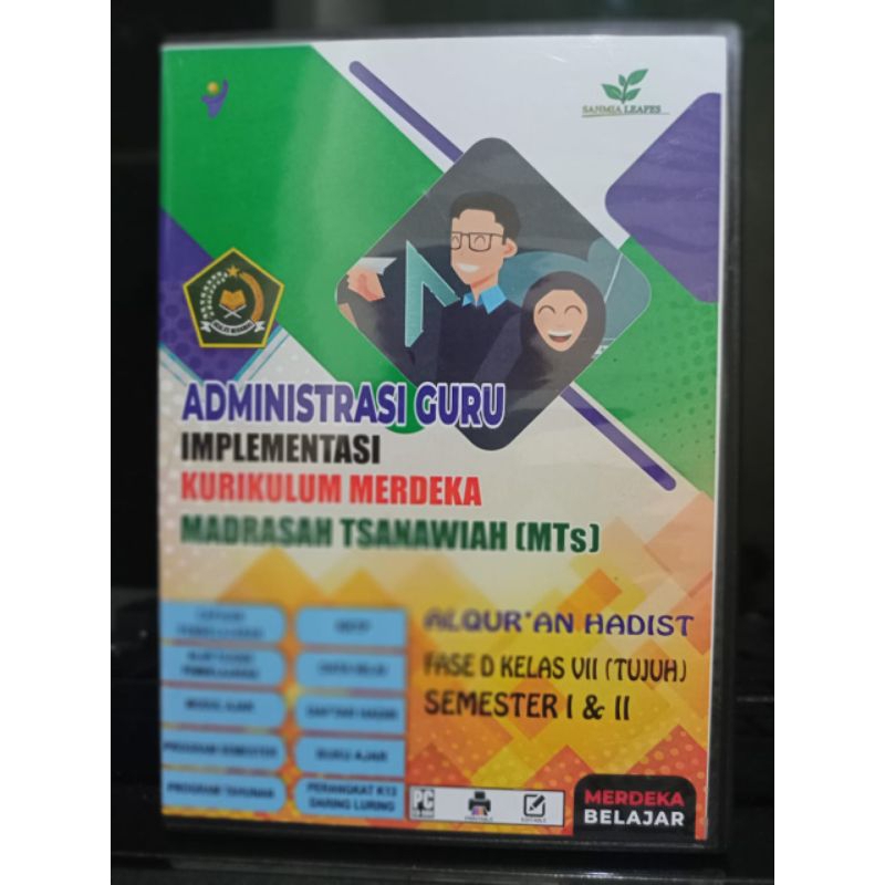 

CD ADMINISTRASI GURU MATA PELAJARAN MTS KLS 7 (ALQURAN HADIST)
